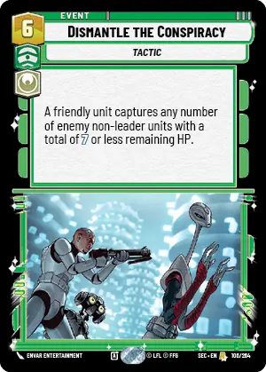 Star Wars Unlimited Secrets of Power Card 106