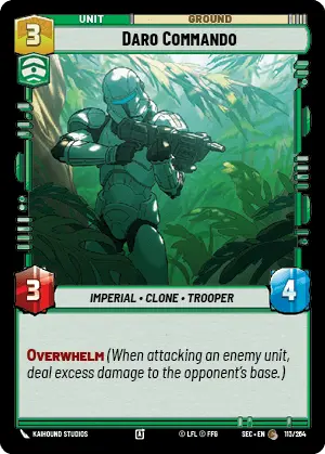 Star Wars Unlimited Secrets of Power Card 113