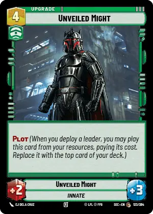 Star Wars Unlimited Secrets of Power Card 123