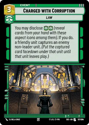 Star Wars Unlimited Secrets of Power Card 127