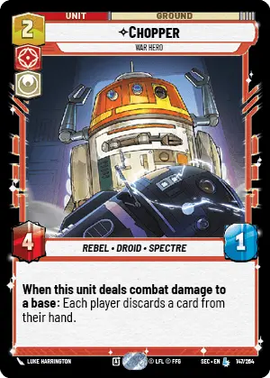 Star Wars Unlimited Secrets of Power Card 147