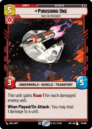 Star Wars Unlimited Secrets of Power Card 171