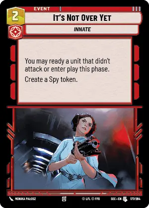 Star Wars Unlimited Secrets of Power Card 177