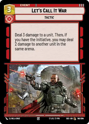 Star Wars Unlimited Secrets of Power Card 180