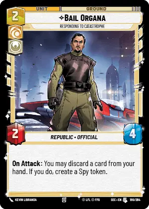Star Wars Unlimited Secrets of Power Card 198