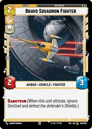 Star Wars Unlimited Secrets of Power Card 199