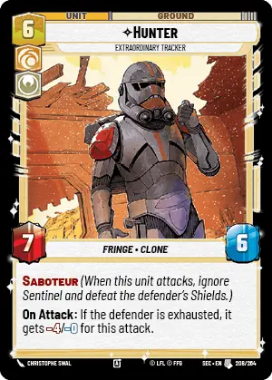 Star Wars Unlimited Secrets of Power Card 208