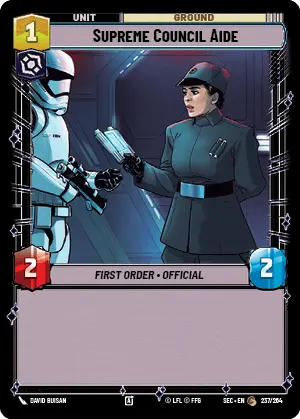 Star Wars Unlimited Secrets of Power Card 237