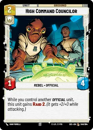 Star Wars Unlimited Secrets of Power Card 249