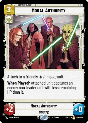 Star Wars Unlimited Secrets of Power Card 256