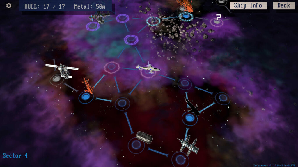 Map screen in Command Deck