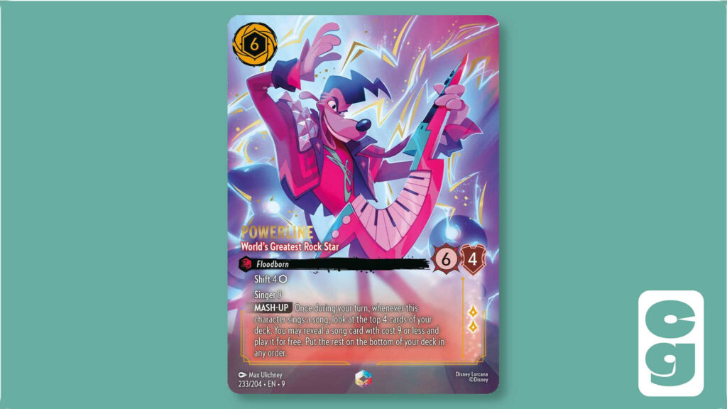 Powerline Enchanted card from Lorcana set, Fabled