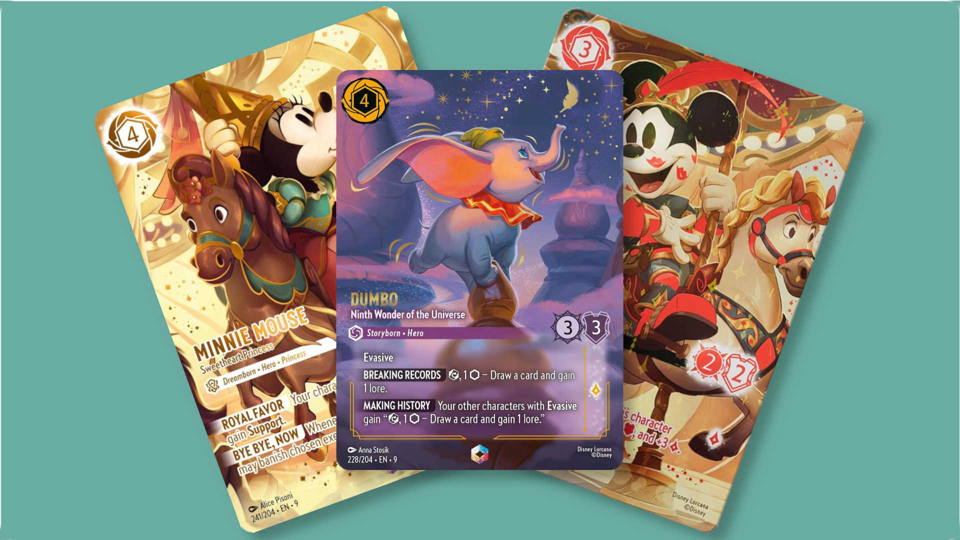 Disney Lorcana most valuable cards from the Fabled set