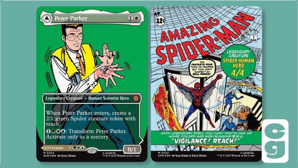 MTG Peter Parker card SPM 232
