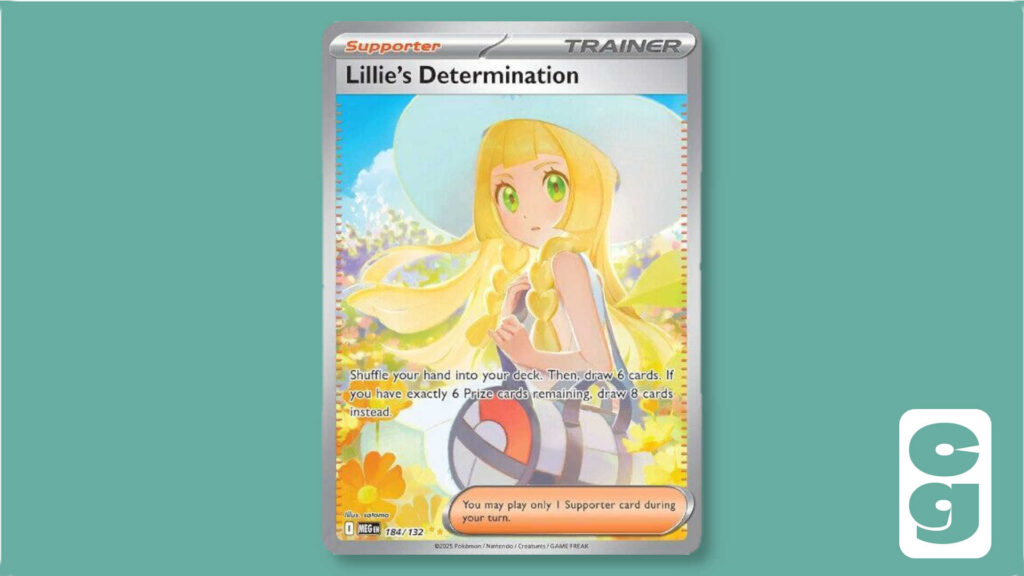 Mega Evolution Lillie's Determination card 184/132
