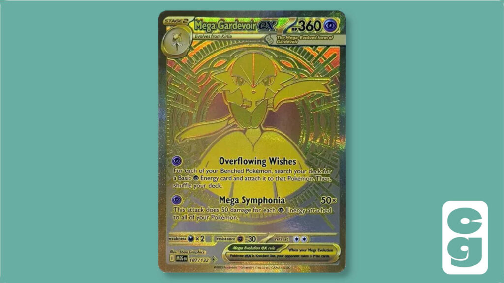 Mega Evolution Mega Gardevoir ex card 187/132