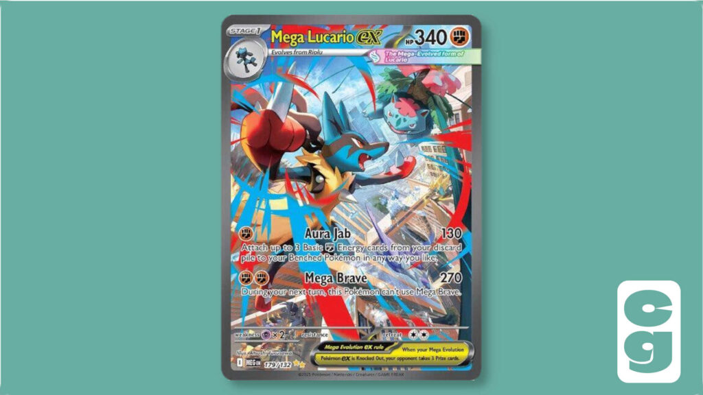 Mega Evolution Mega Lucario ex card 179/132