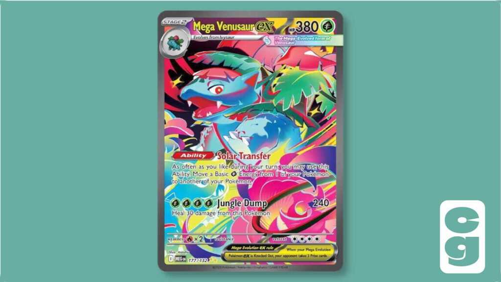Mega Evolution Mega Venusaur ex card 177/132