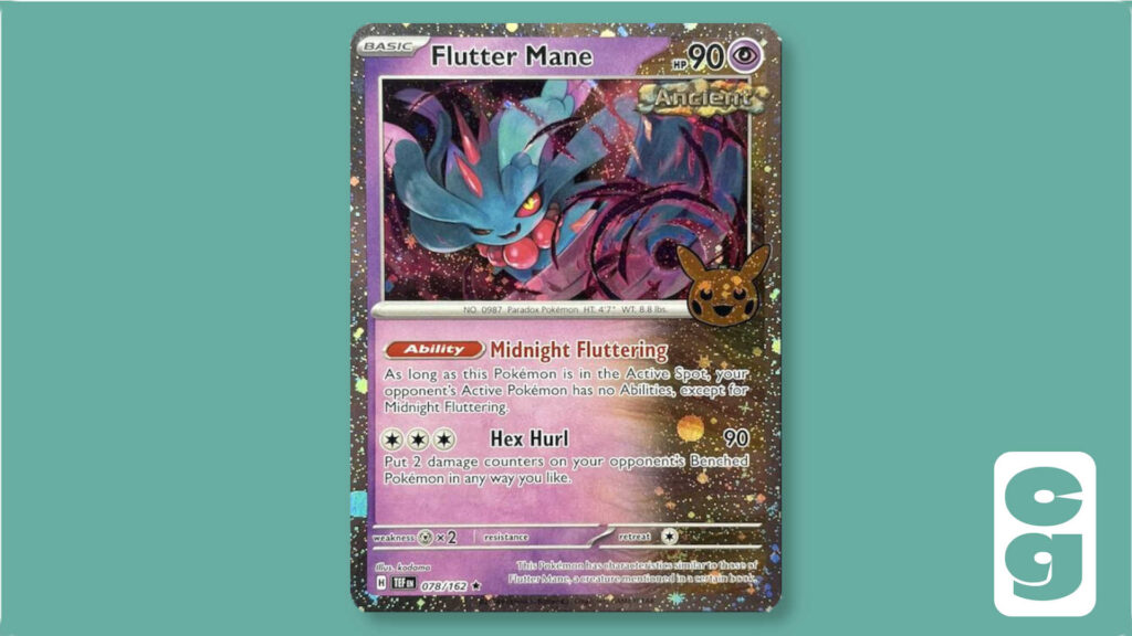 Flutter Mane Trick or Trade Pokémon Card