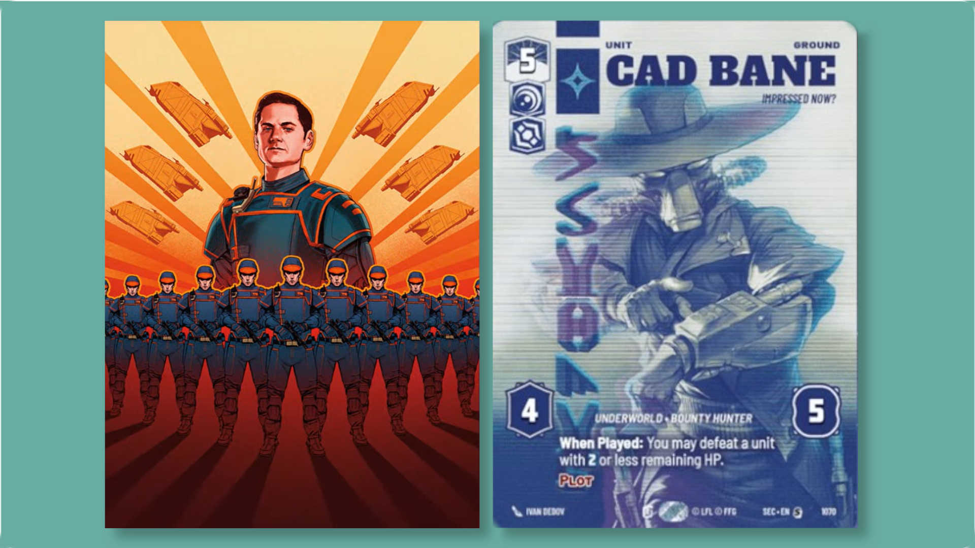 Propaganda and Renegade Cards for Star Wars Unlimited