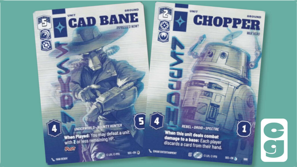 Renegade Cards from Star Wars Unlimited