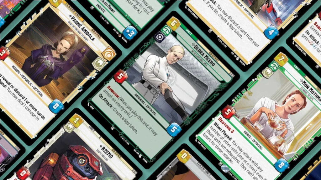 Star Wars Unlimited Secrets of Power cards