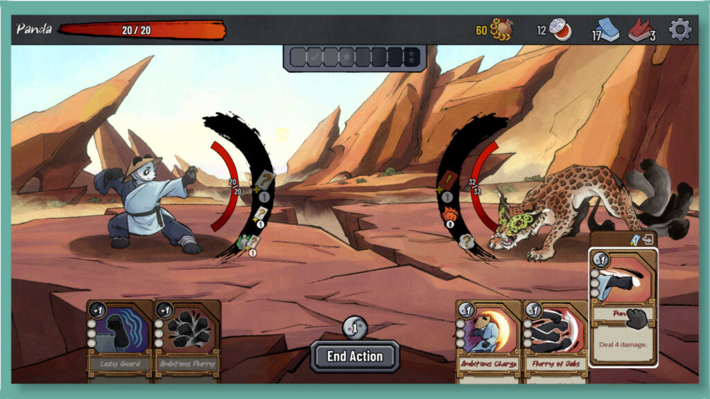 Zodiac Mountain combat screenshot