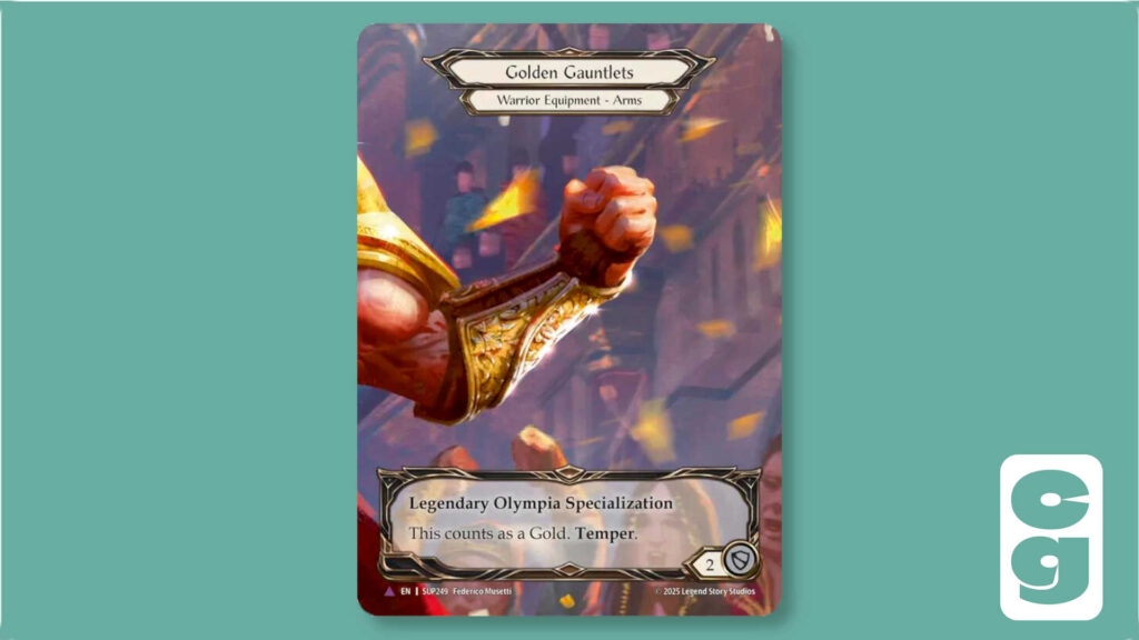 FAB card Golden Gauntlets