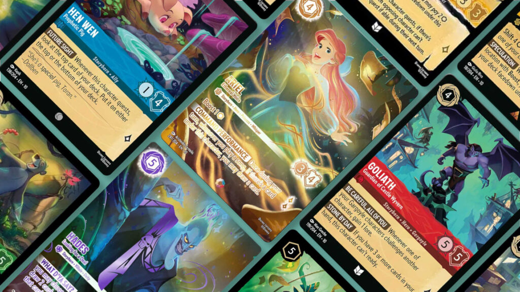 Lorcana Whispers in the Well cards