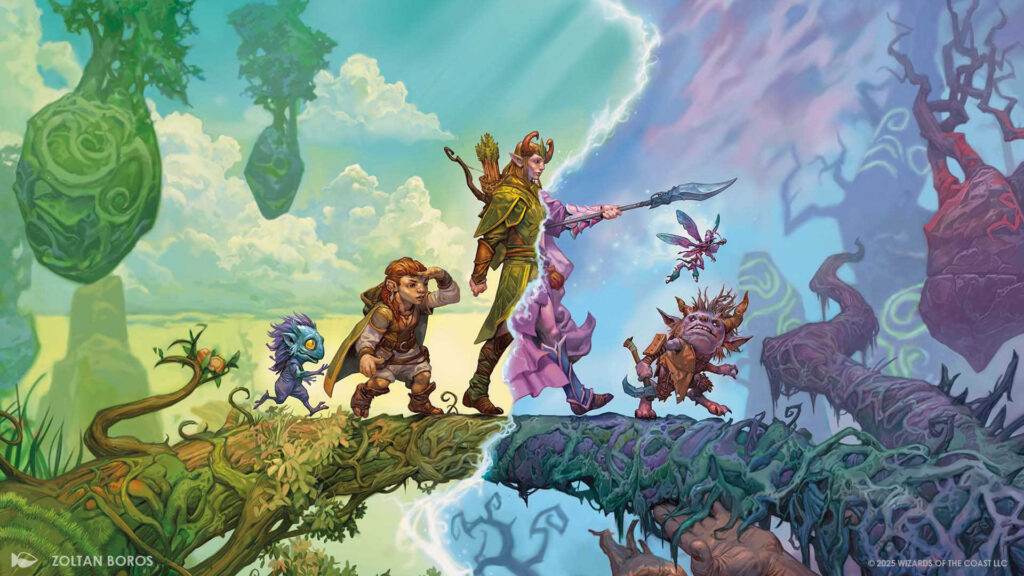Lorwyn Eclipsed MTG set Key Art
