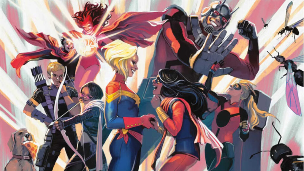 Marvel Super Heroes MTG Key Art