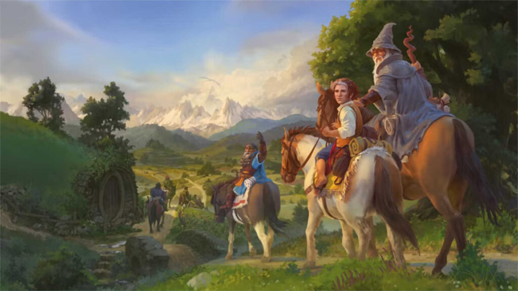 The Hobbit MTG Key Art