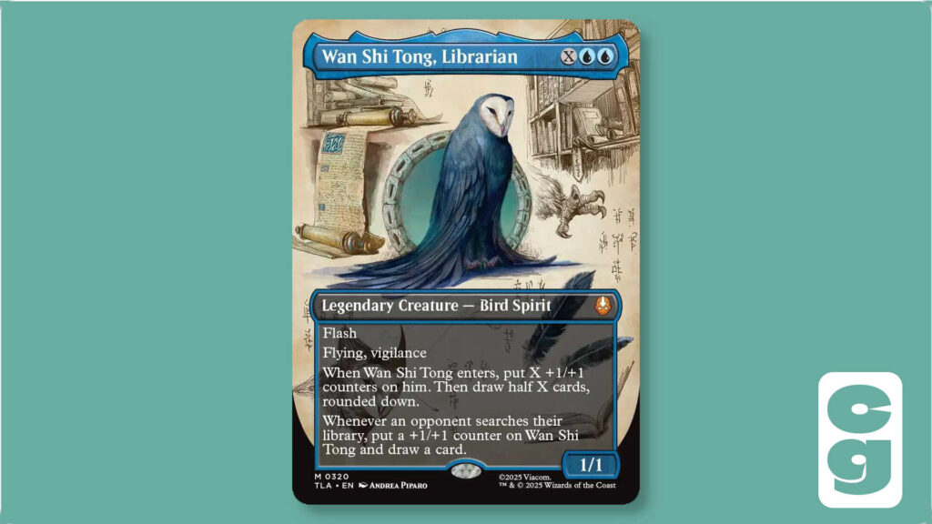 Wan Shi Tong Borderless card