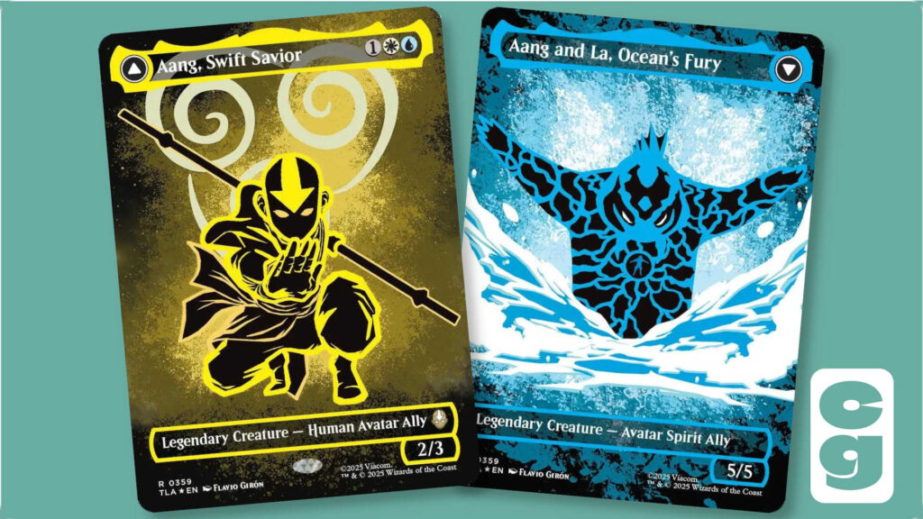 Aang Neon Ink Foil card