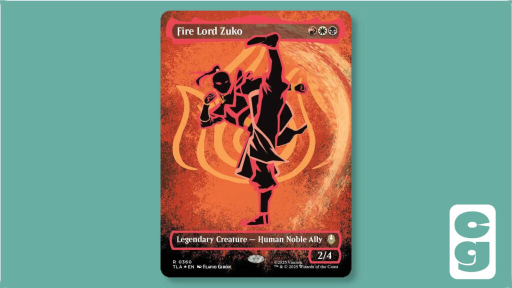 Zuko Neon Ink Foil card