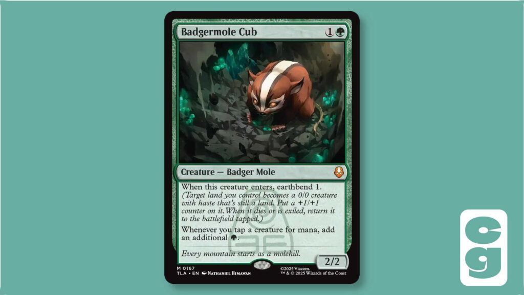 Badgermole Cub standard card