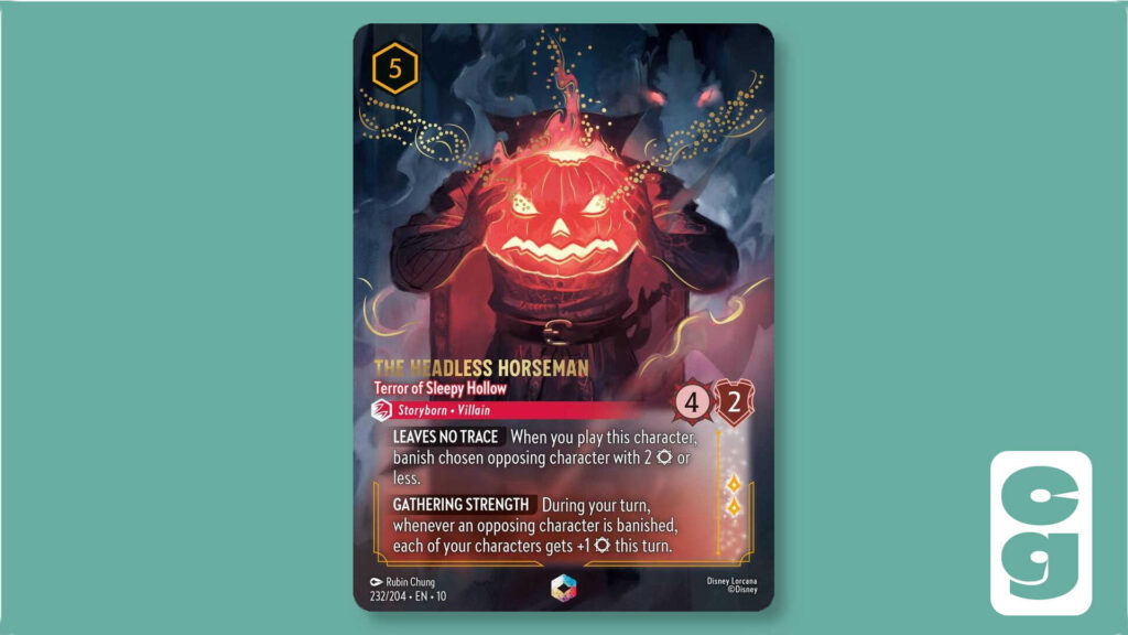 The Headless Horseman - Enchanted Lorcana card