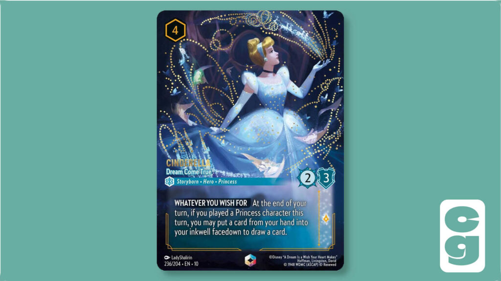 Cinderella - Enchanted Lorcana card