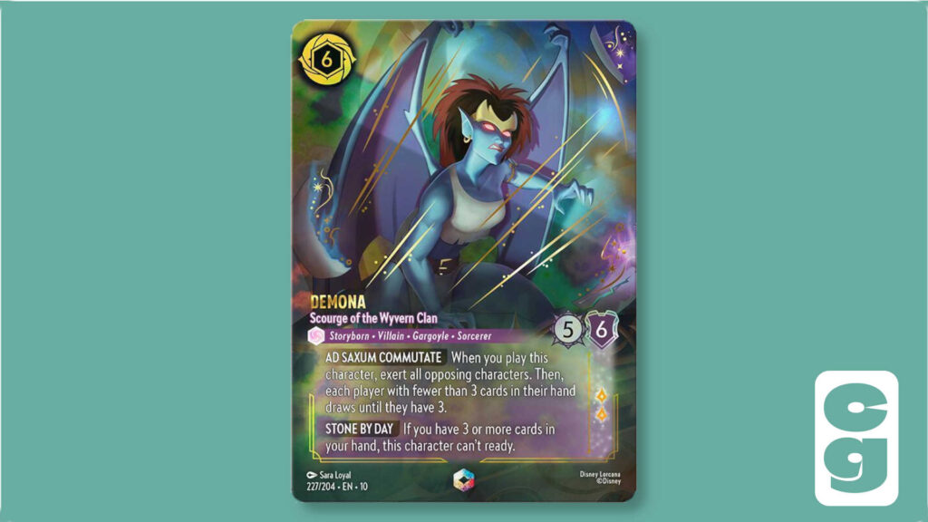 Demona - Enchanted Lorcana card