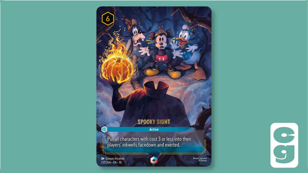 Spooky Sight - Enchanted Lorcana card