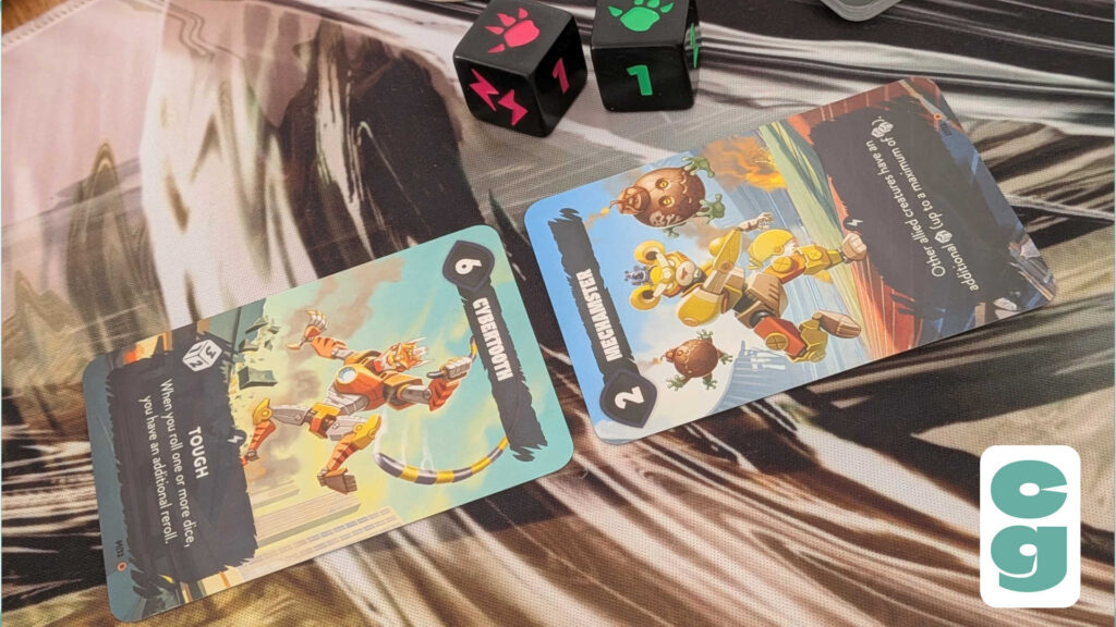 Combat in Mindbug x King of Tokyo