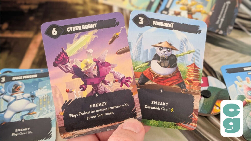 Mindbug x King of Tokyo creature crds