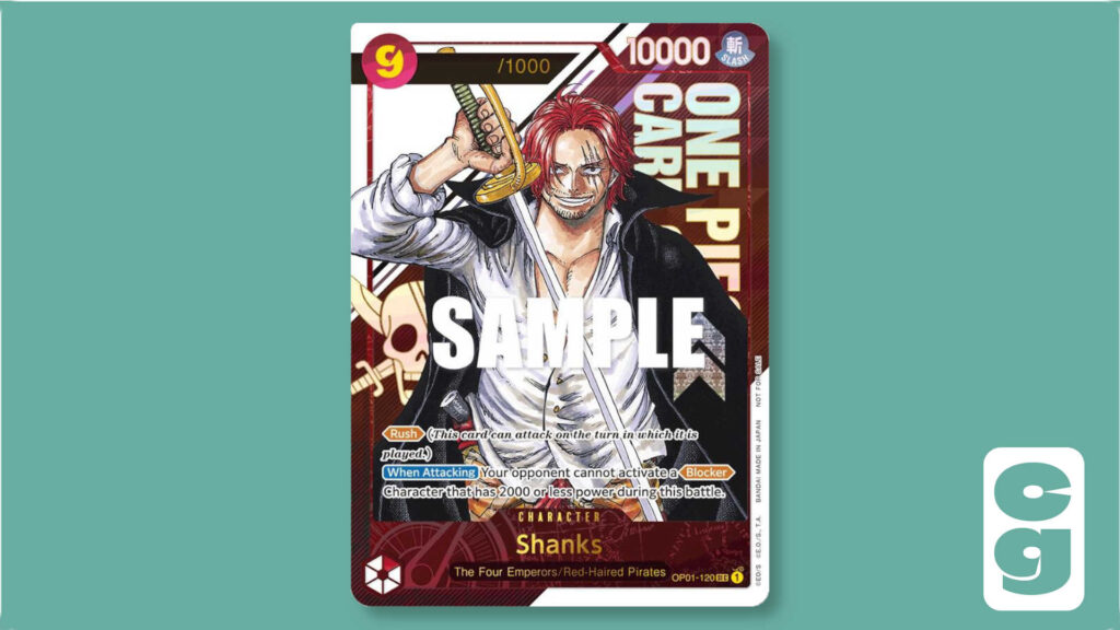 Shanks Serialized promo card