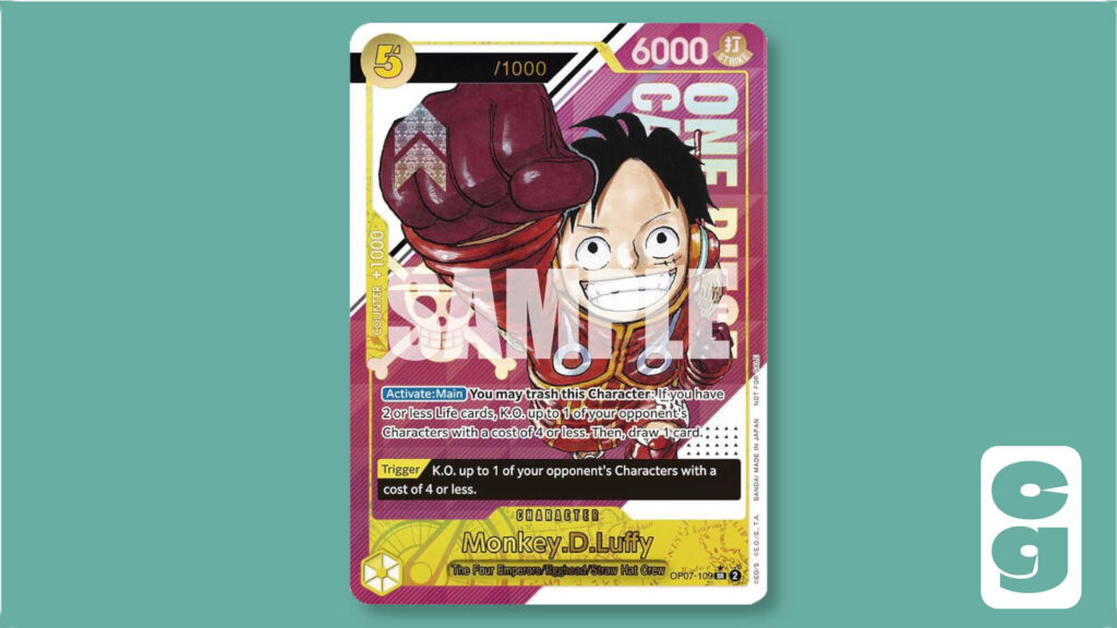 CS 2024 Event Pack Luffy card