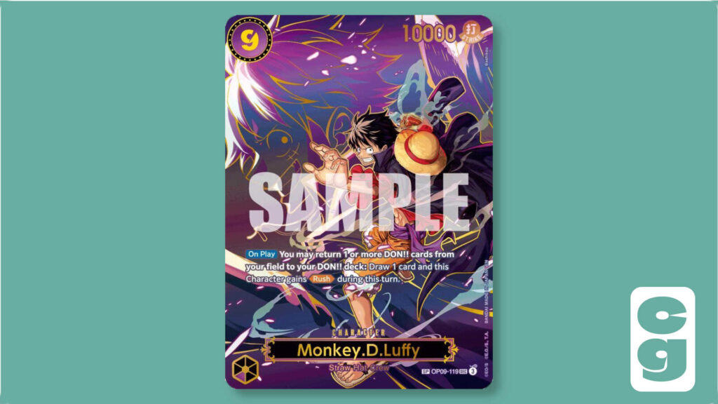 Luffy Secret Rare OP-13