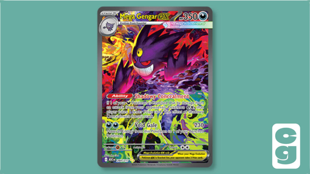 ASC 284 on Card Gamer background