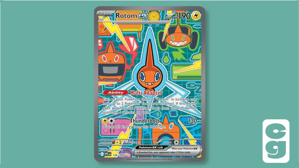 Rotom ex card - 126/094 from Phantasmal Flames
