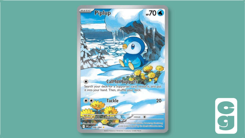 Piplup card 098/094 from Phantasmal Flames