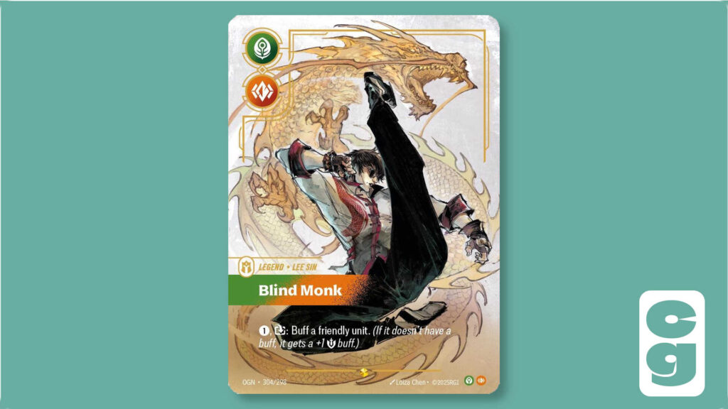 Lee Sin Blind Monk Showcase card