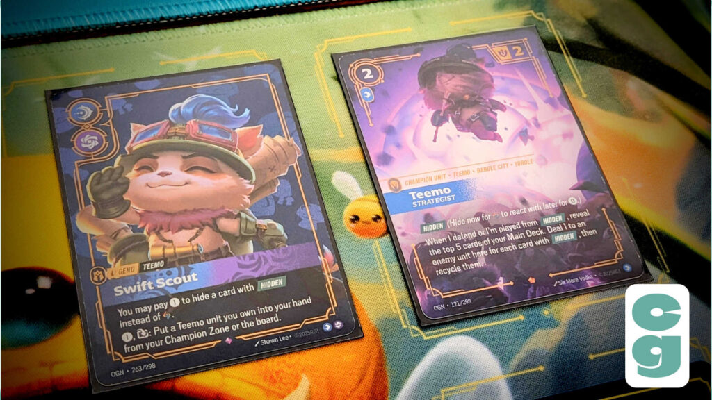 Riftbound Teemo Legend and Unit